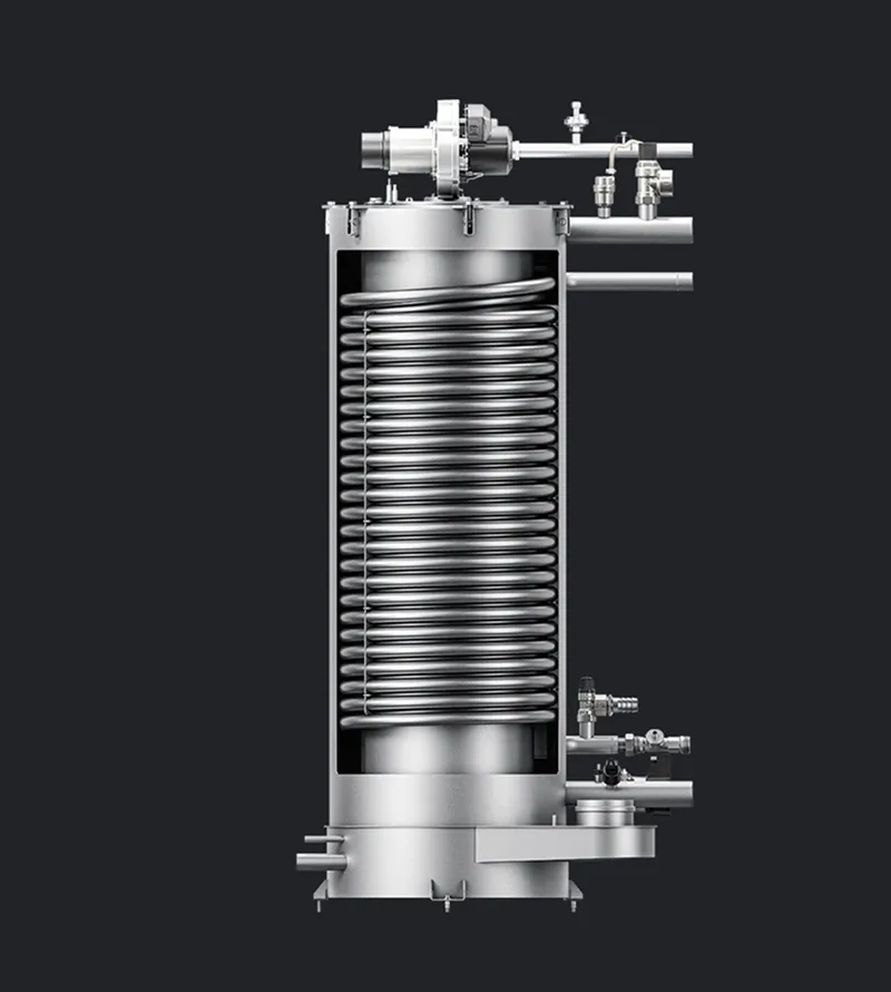 Coil Fire Tube — Calefacción y ACS en condensación con gran resistencia a la corrosión
